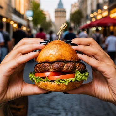 Ev Yapımı Hamburger